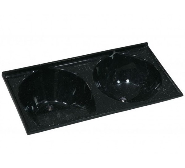 TANQUE SINT DUPLO 124X62 PRETO AJ RORATO