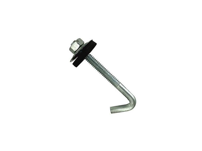 GANCHO 1/4 ZINC.COMP. 65MMX15 P/TELHA ONDULA