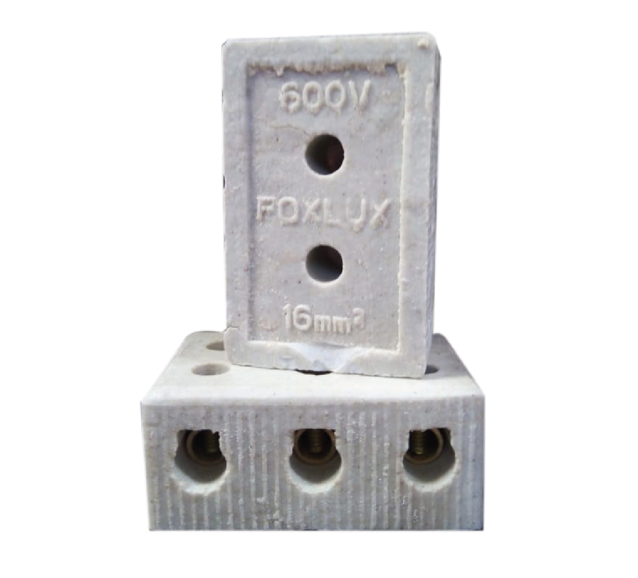 CONECTOR PORCELANA TRIP 16MM FOXLUX 0414