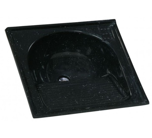 TANQUE SINT BATEDOR 60X60 PRETO AJ RORATO
