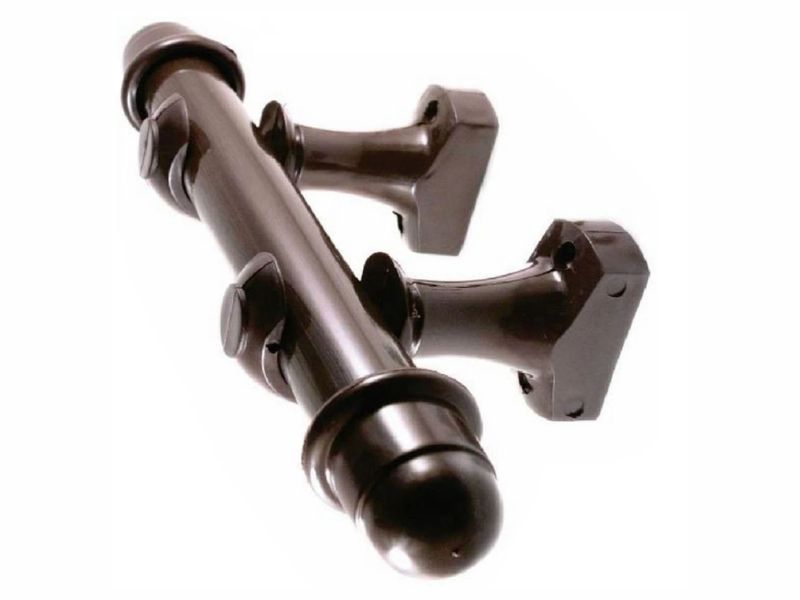 KIT VARAO CORTINA 1.5MT 19MM IMBUIA RV