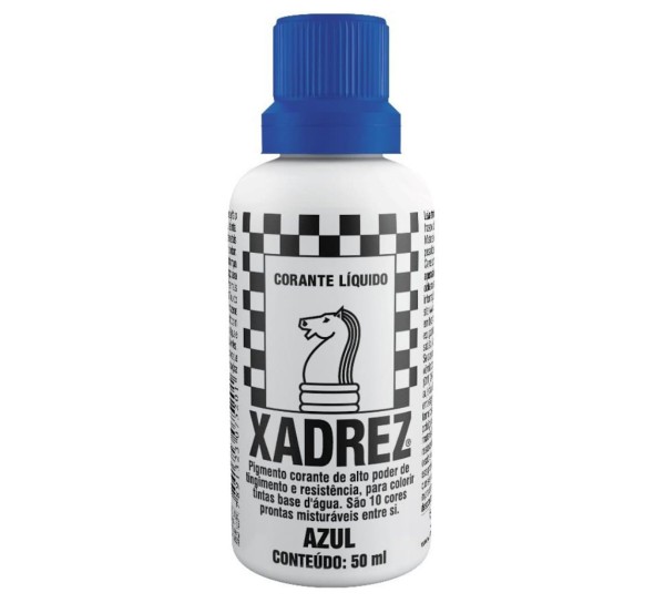 CORANTE LIQUIDO XADREZ AZUL PCT/12