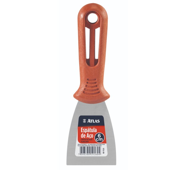 ESPATULA ACO CARBONO 6CM ATLAS 175/6