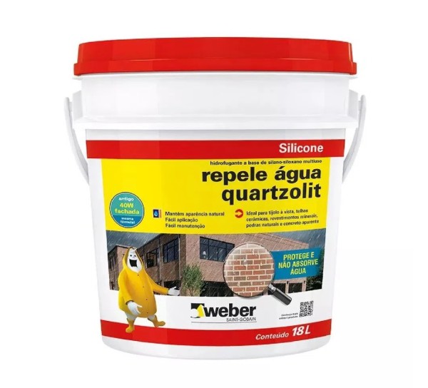 QUARTZOLIT SILICONE REPELE AGUA 18L
