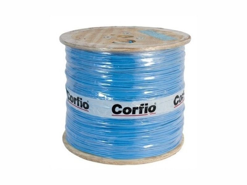 BOBINA CABO FLEX 750V AZUL 10.0MM C/500MT