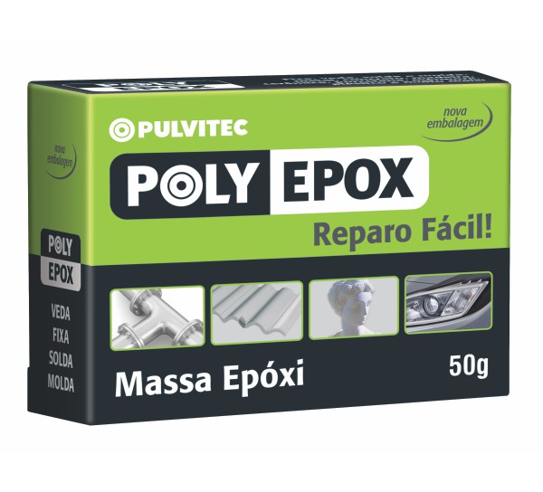 ADESIVO EPOXI 50GR POLYEPOXI PULVITEC DA004