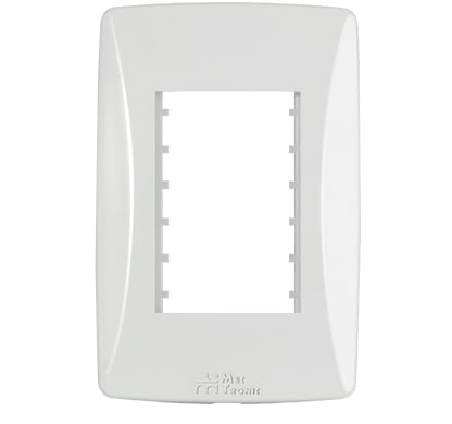 PLACA 4X2 3 MODULOS PETRA 82003