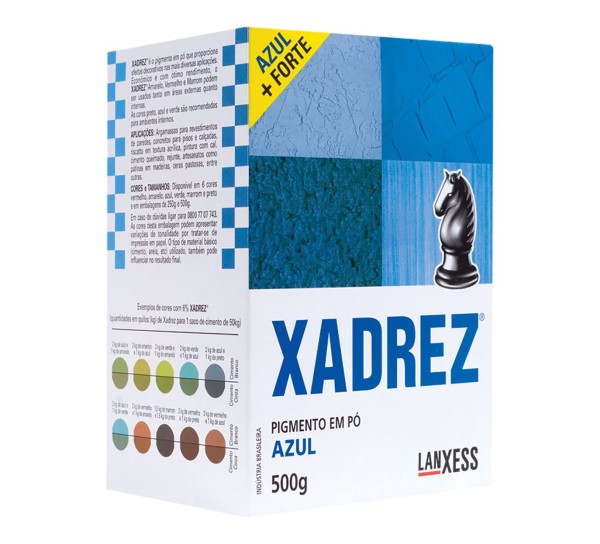 PO XADREZ AZUL 500 GR