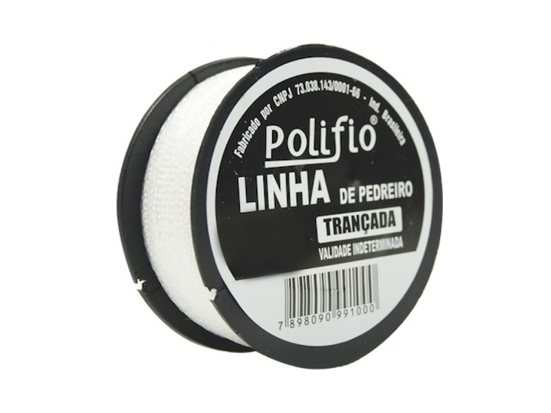 LINHA PEDREIRO NYLON POLIFIO 100M TRANCADA