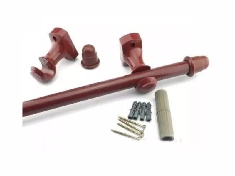 KIT VARAO CORTINA 1.5MT 19MM MOGNO RV