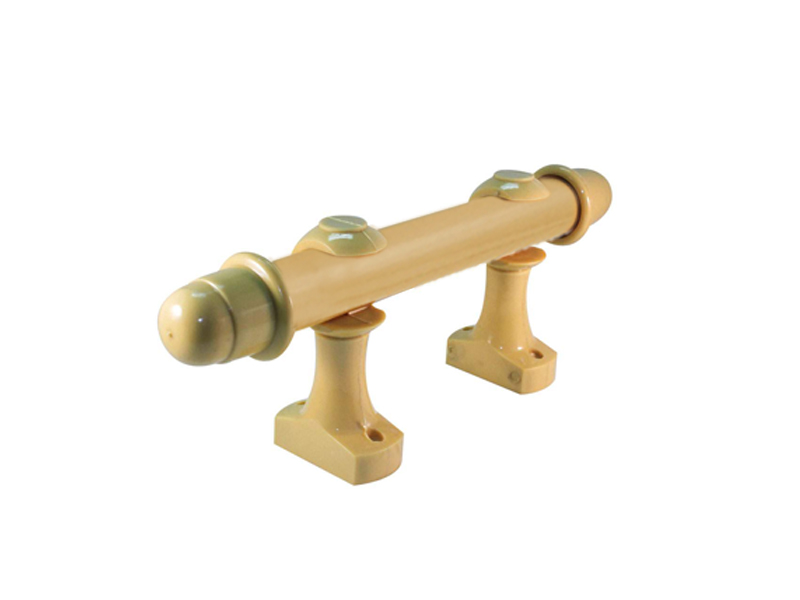 KIT VARAO CORTINA 2MT 19MM MARFIM RV