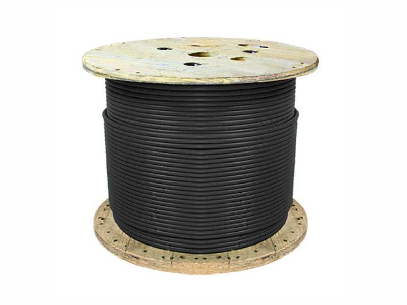 BOBINA CABO SOLIDO 750V 16MM PRETO 550MT