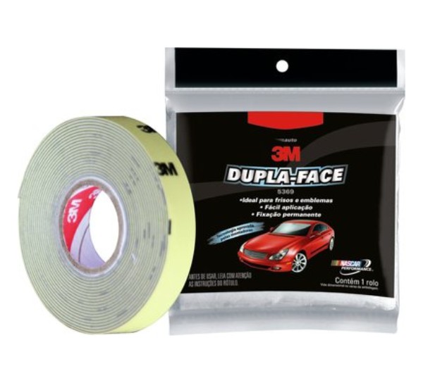 FITA ADESIVA DUPLA FACE 3M 12MMX3M