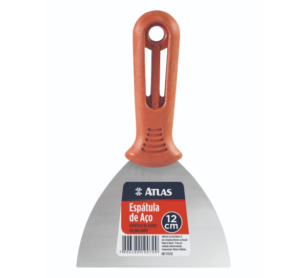 ESPATULA ACO CARBONO 12CM ATLAS 175/12