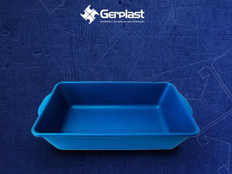 CAIXA MASSA REFORCADA 20L AZUL GERPLAST 1221