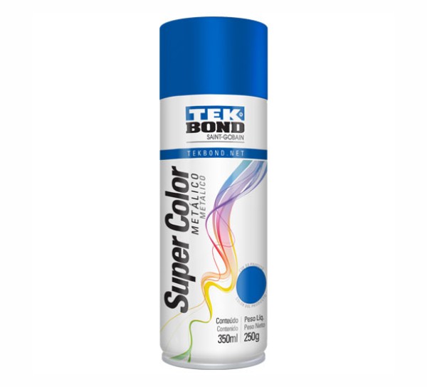 TINTA SPRAY AZUL METALICO 350ML TEKBOND
