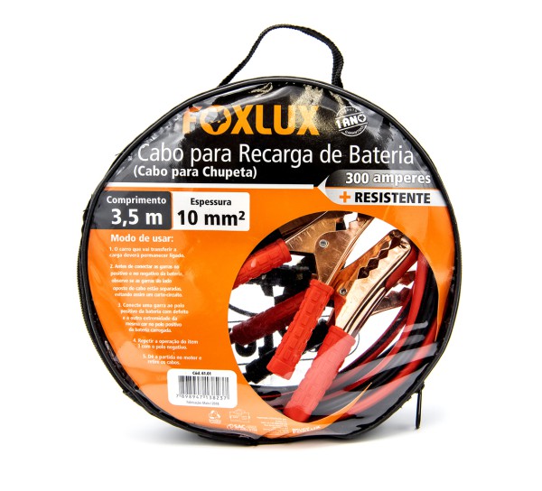 CABO TRANSFERENCIA CARGAS CHUPETA 3,5M FOXLUX 6101