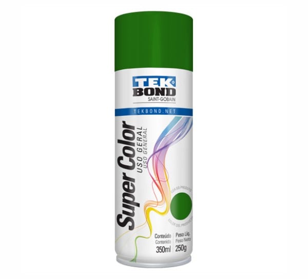 TINTA SPRAY VERDE BR USO GERAL 350ML TEKBOND