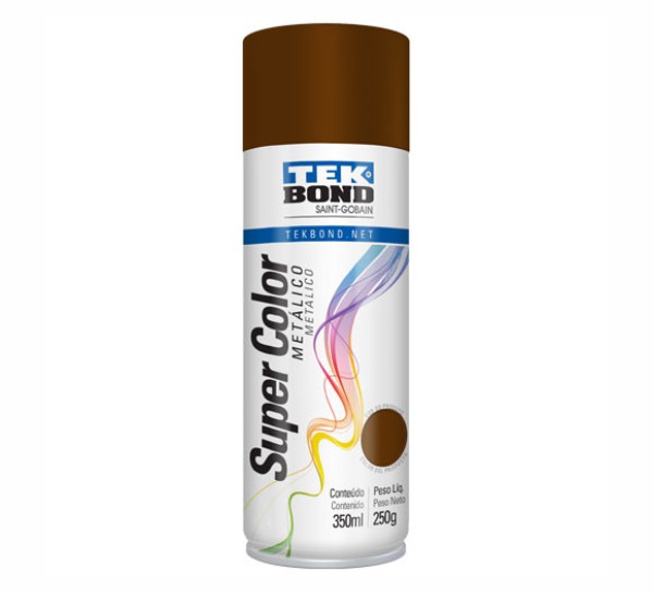 TINTA SPRAY BRONZE METALICO 350ML TEKBOND