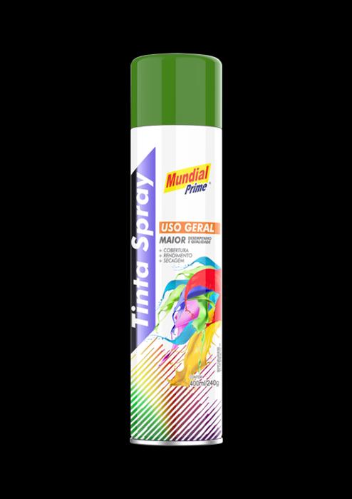 TINTA SPRAY USO GERAL VERDE ESCURO 400ML/240G MUNDIAL