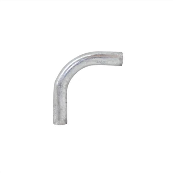 CURVA ELETRODUTO PRE ZINC 90 ROSC 3/4 LEVE-ZETONE