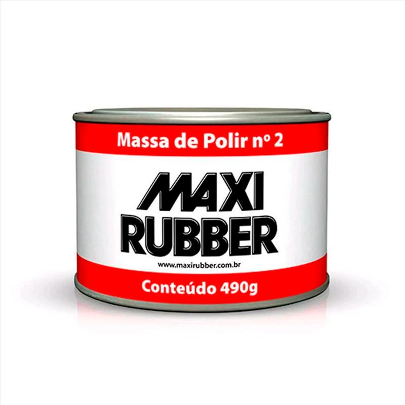 MASSA POLIR N2 490G MAXI RUBBER                                                                                                                                 