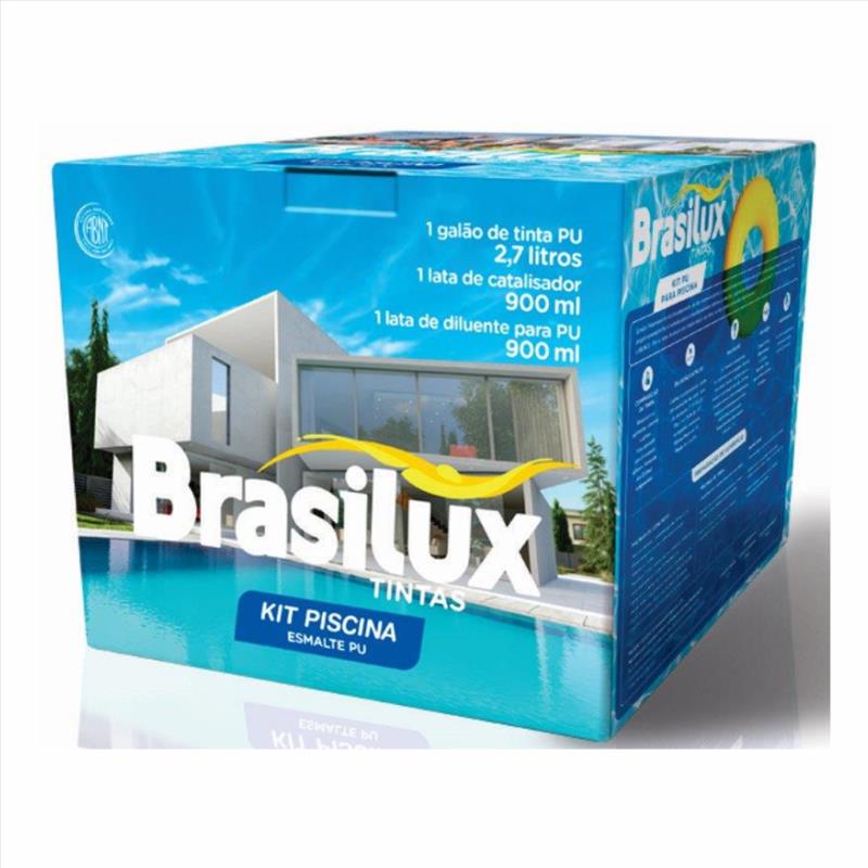BRASILUX KIT PU AZUL PISCINA KT 150343048