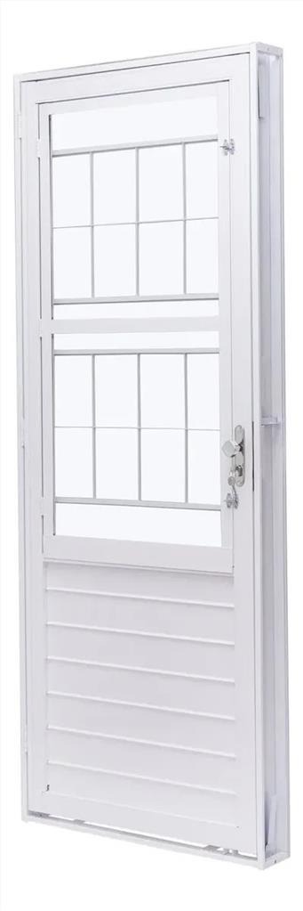 PORTA POST. QUAD BCA 85X2.15 ESQ MIX HB P7160