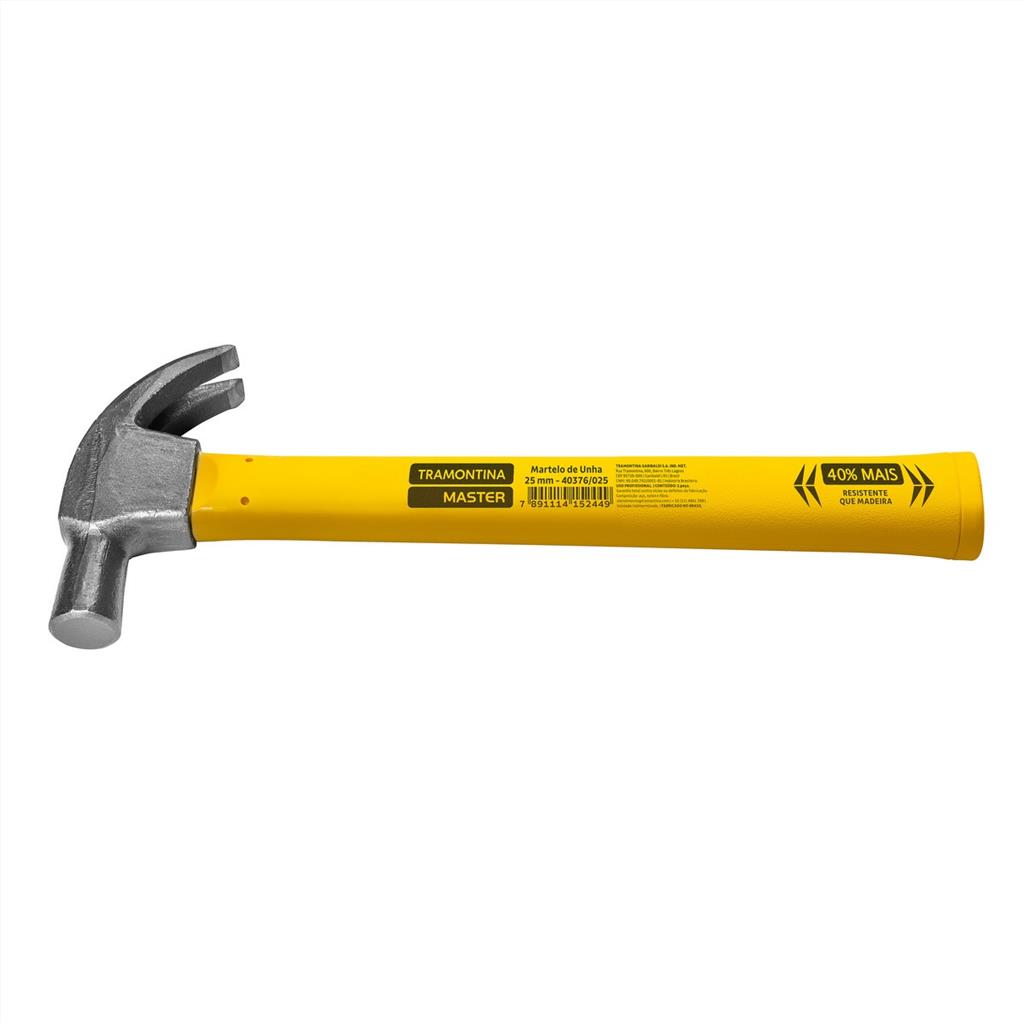 MARTELO UNHA 25MM POLIMERO TRAMONTINA 40376/025