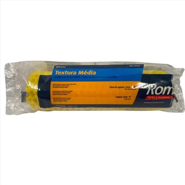 ROLO TEXTURA MEDIA 23 CM S/CB 434 23 ROMA